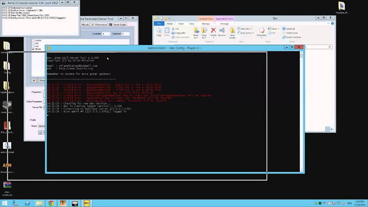 Basic Dedicated Server Setup part5 - YouTube
