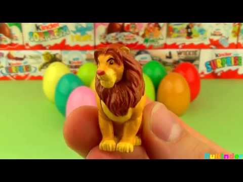 12 киндер сюрприз Король Лев любимая коллекция на русском