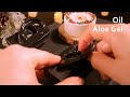 ASMR 耳マッサージと焚火キャンドルの音 | オイルマッサージ | アロエジェルマッサージ | No Talking