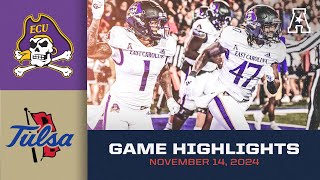 Game Highlights: East Carolina vs Tulsa (Nov. 14, 2024)