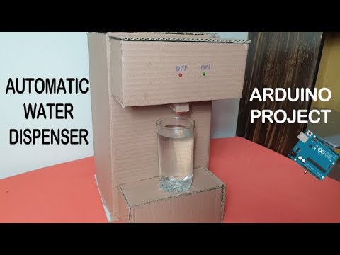 How to make Automatic water dispenser || ARDUINO PROJECT - YouTube