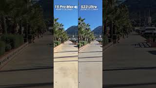 Techtablets Vídeos iPhone 15 Pro Max Vs Samsung S23 Ultra Camera Comparison