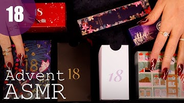 ASMR Advent Calendar 2022 Day 18 (🎧 soft spoken, tapping, scratching, swatching)