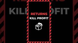 How One Return Kills 5 Sales (The Math) 📉 #AmazonFBA