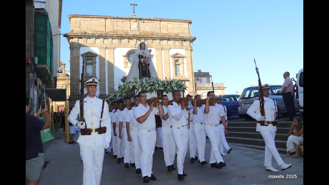 Procesión Virgen del Carmen, Ferrol julio 2025
