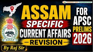🔥 FINAL LEC 4 | ASSAM SPECIFIC CURRENT AFFAIRS REVISION 2026 | APSC PRELIMS MOST IMPORTANT TOPICS screenshot 3