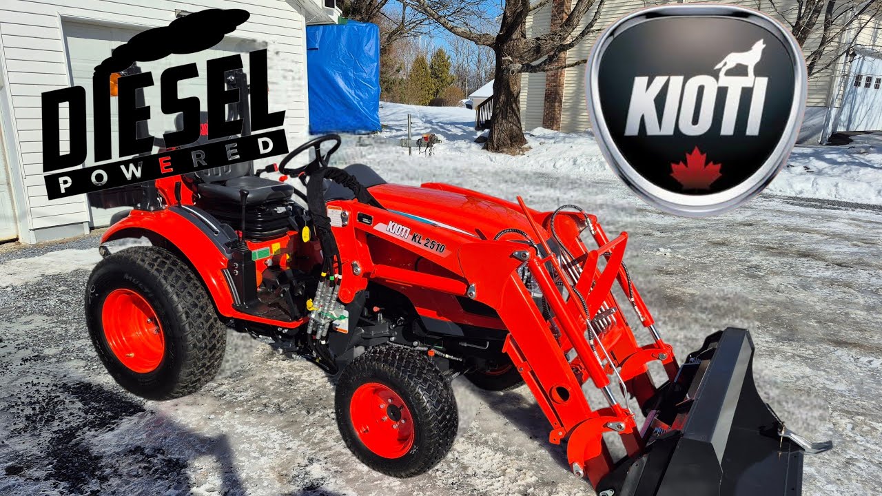Новый игрушечный компактный трактор Kioti CX2510