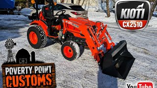 The New Toy Kioti CX2510 Compact Tractor