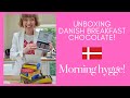 Unboxing Danish Breakfast Chocolate! Food hygge - what the Danes eat!