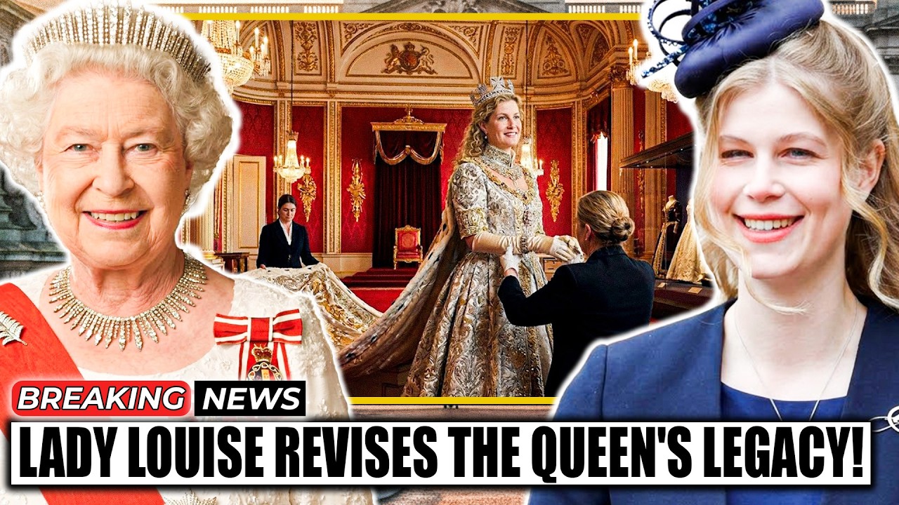 Lady Louise Revives the Queen's Legacy. The Legendary Wedding Dress: A  Symbol Of Undying Love.