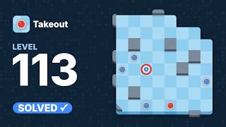 Takeout: Level 113 Solution | Curling Puzzle