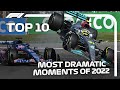 Top 10 most dramatic moments of the 2022 f1 season