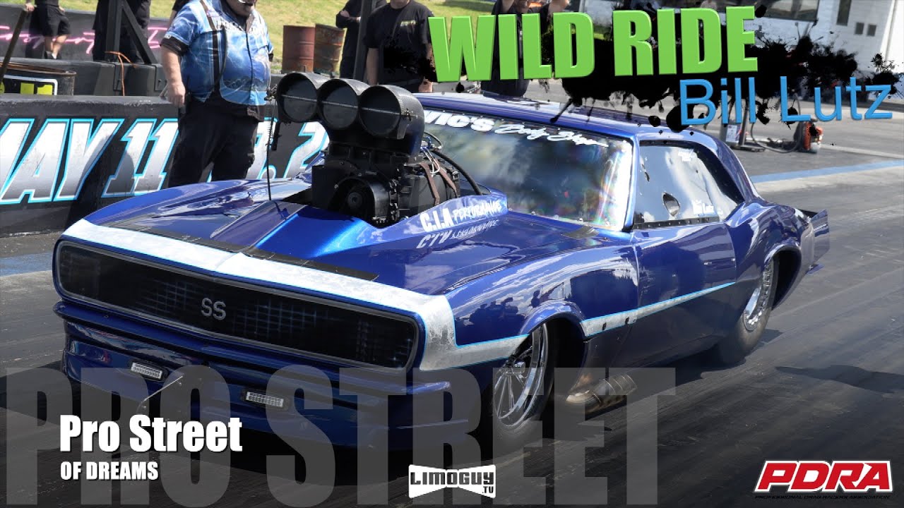 Pro Street Of Dreams - Semi-Finals - Virginia Motorsports Park - 2023 PDRA Race - LUTZ WILD RIDE!