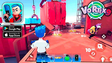 Vortex 9 - shooter game Gameplay (Android,IOS)