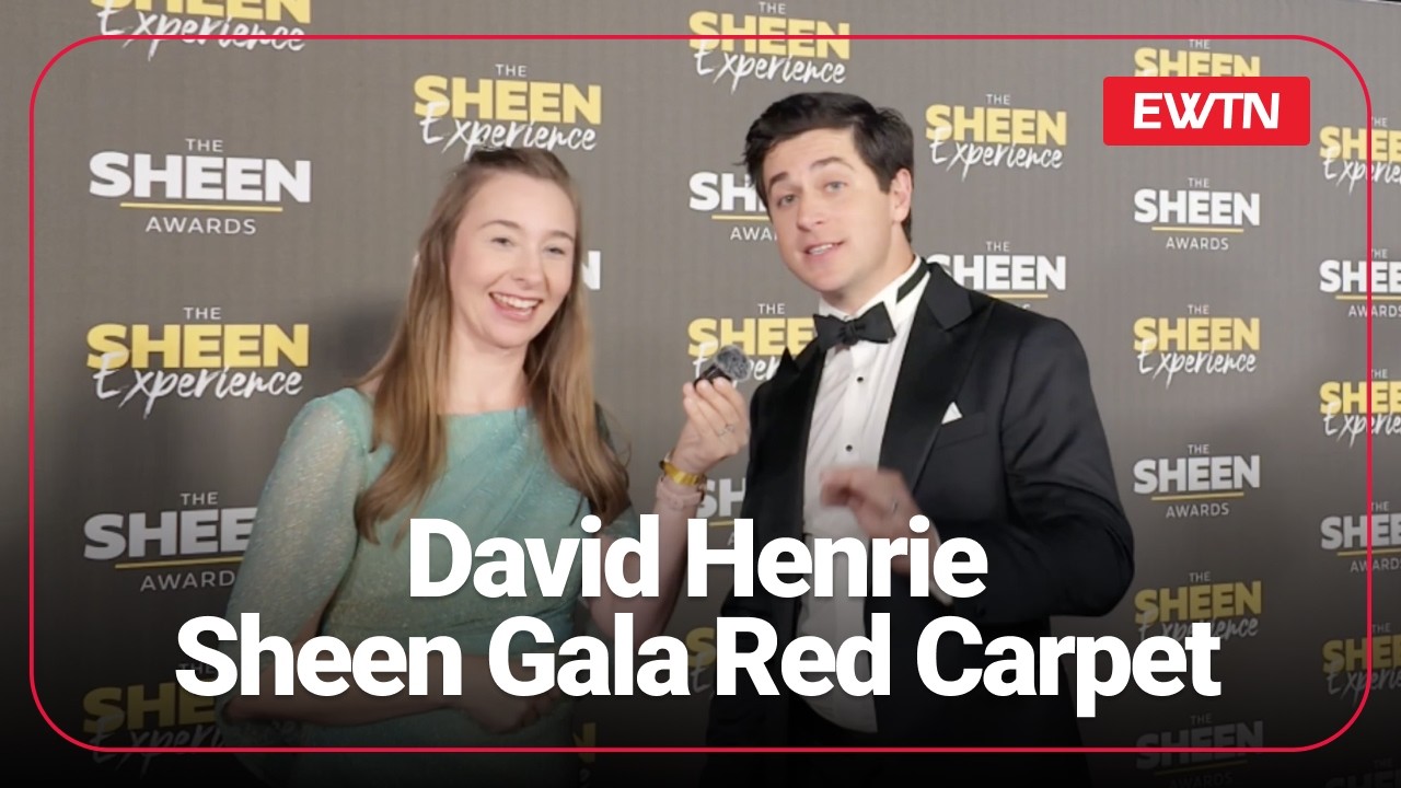 David Henrie Fulton Sheen Gala Red Carpet - Relationships, Parenting, & Seeking Beauty Season 2