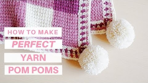 How to Make a Perfect Yarn Pom Pom with a Clover Pom Pom Maker | BONUS: 15 Crafts with Pom Poms!