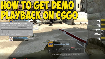 CS:GO How to pause/replay demo