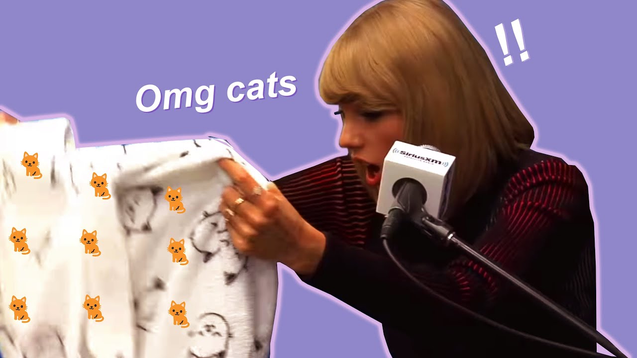 Taylor Swift being herself for 13 minutes straight in interviews