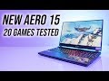 Gigabyte AERO 17 Intel 9th Gen youtube review thumbnail