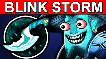 BLINK DAGGER STORM SPIRIT DOTA 2 PATCH 7.06 NEW META FUNNY GAMEPLAY