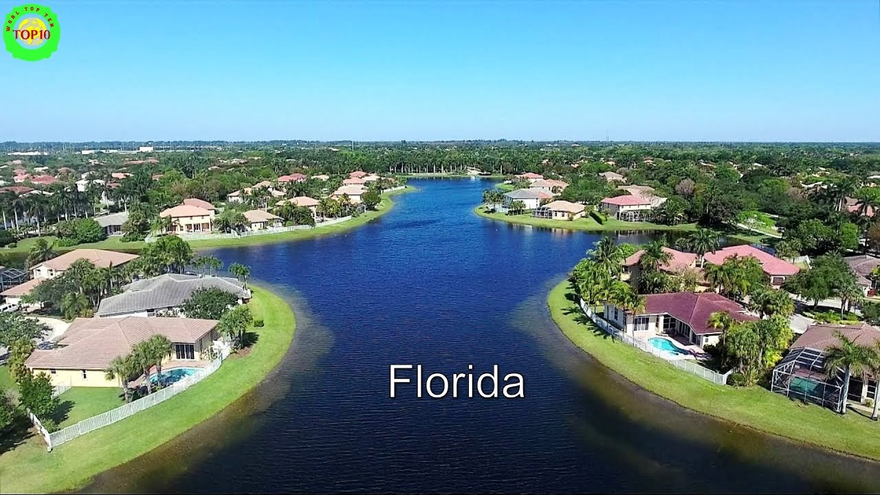 10 Best Places To Live In Florida - YouTube
