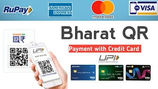 UPI QR payment with credit card  Visa master Amex  card  क्यूआर कोड स्कैन करके पेमेंट करना सीखे | screenshot 2