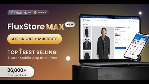 FluxStore MAX multisite app⚡️Unlimited domains in a single app (Flutter E-Commerce App)
