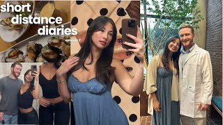 SHORT DISTANCE DIARES EPISODE 2 | visiting my bf for his white coat ceremony!