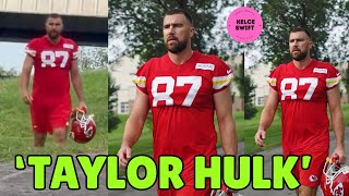 Travis Kelce STUNS Fans as he EMERGED with Chiefs for Training Camp After Marrying Taylor Swift 