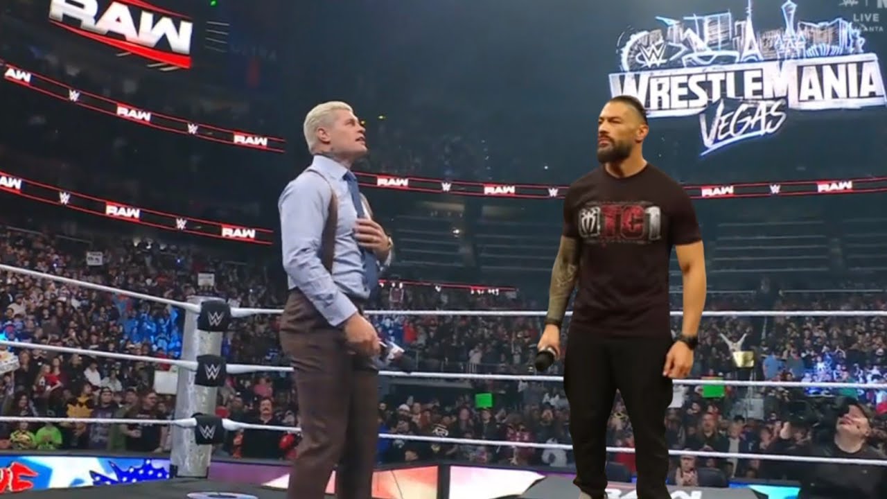 Cody Rhodes confronts Roman Reigns on Raw | WWE Raw Highlights