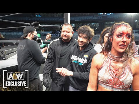 EXCLUSIVE: Dr. Britt Baker & Thunder Rosa the Fallout! | AEW Dynamite, St. Patrick's Day Slam