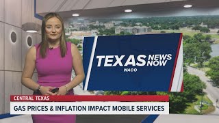Gas prices & inflation impact mobile services | Texas News Now