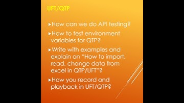 HCL QTP - Automation Testing Interview Questions  4 to 10 years experienced #qtp @qtp