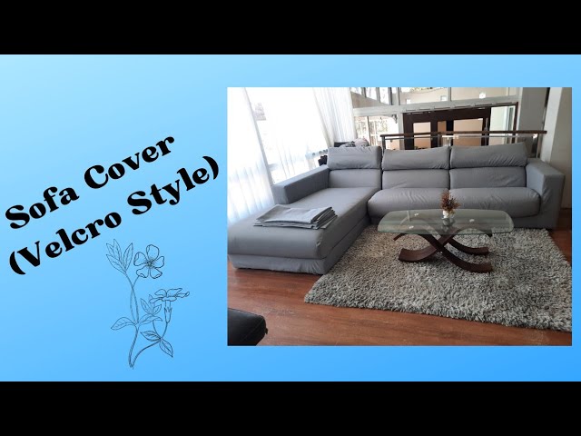 Sofa Cover ( Another Style with Velcro) 