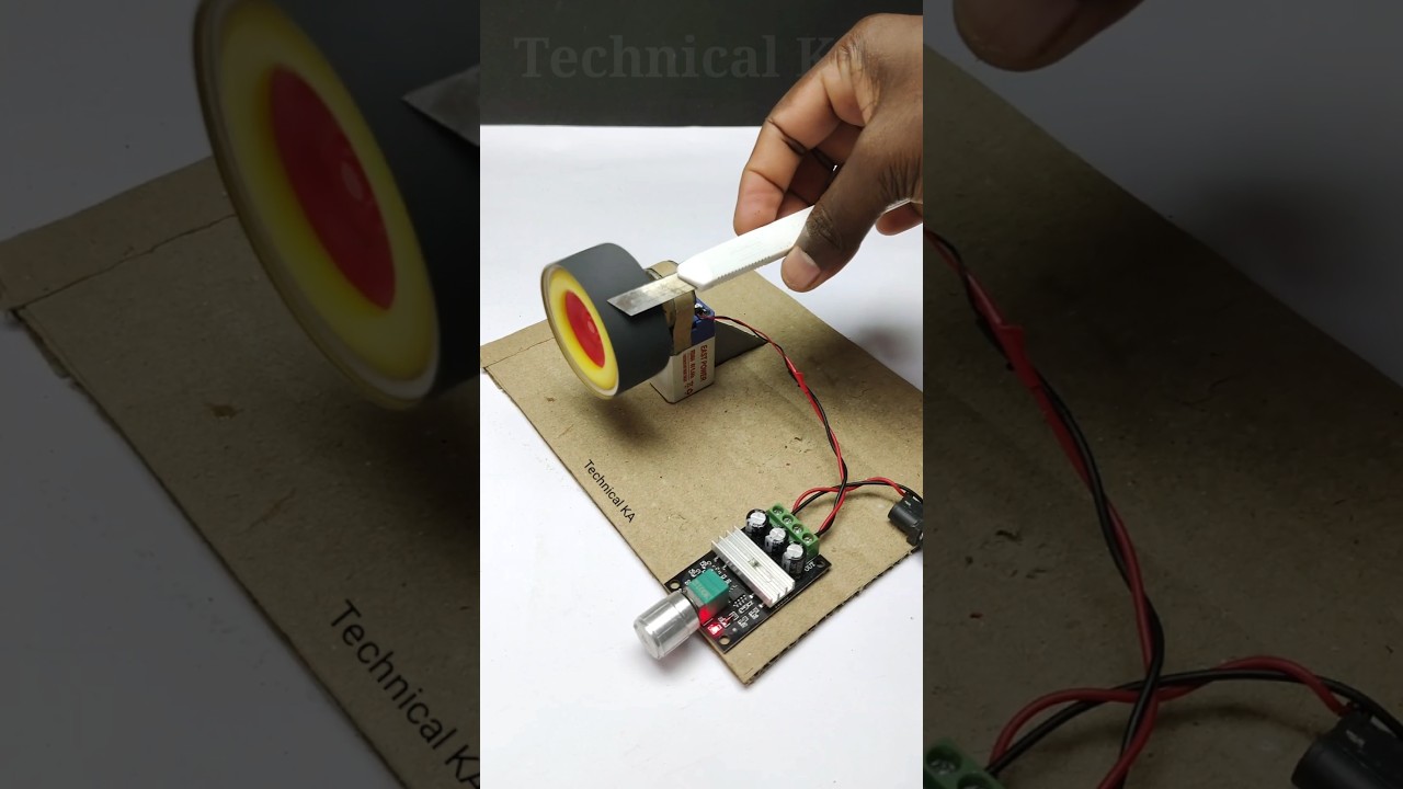 DIY Knife Sharpener That Will Blow Your Mind • DC motor | 