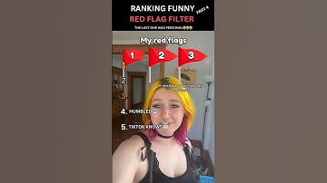 Funny Red Flag Filter REACTIONS Part 4 #shorts #funny