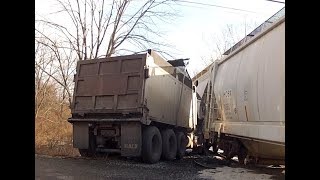 20180109 Train vs truck Elysburg