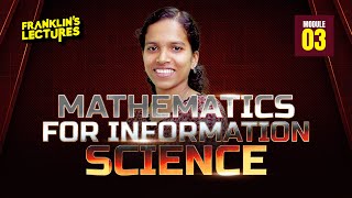 S2 Mathematics for Information Science | Module 3 | ONE SHOT | Franklin's lectures | KTU