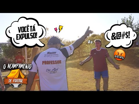 O JUNINHO E O TREINADOR BRIGARAM FEIO NO JOGO!! – (ACAMPAMENTO DE FUTEBOL) #6