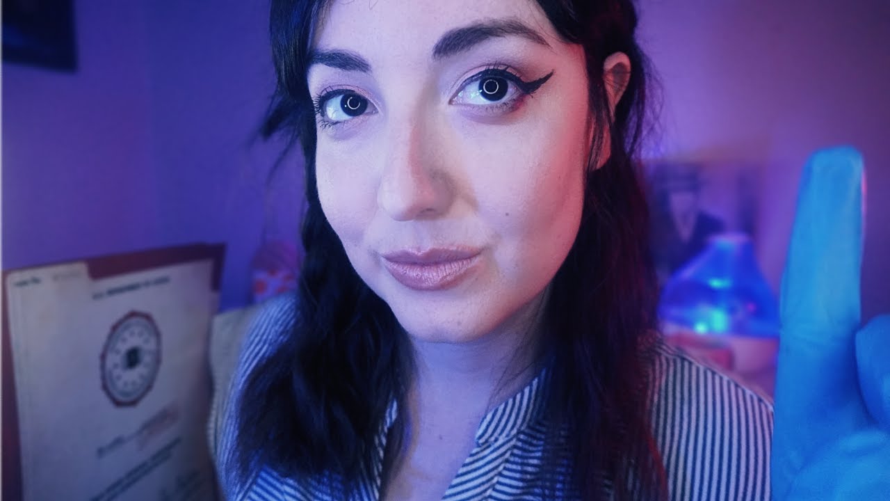 ASMR Studying YOU 🔎(A Shapeshifter) Medical Exam, Asking Personal Questions [sci-fi roleplay]