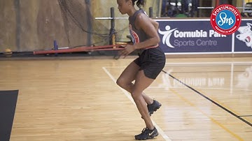 Back pedal deceleration with band