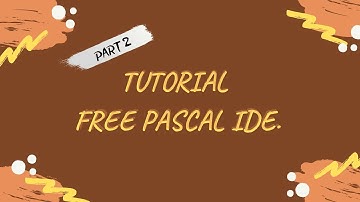 Tutorial Free Pascal Ide Part 2 ~ Statistika Unimus