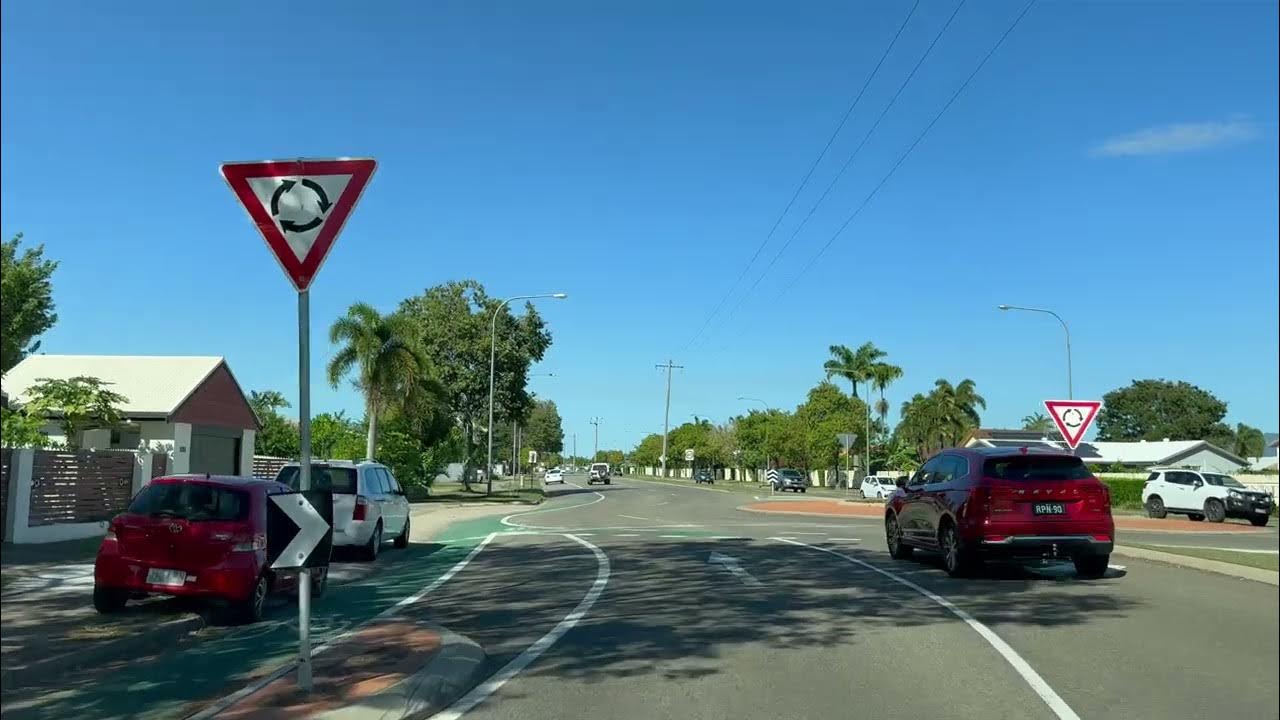 Exploring Townsville Drive Along Bamford Lane, Thuringowa Drive, & Kern Brothers Drive 4K