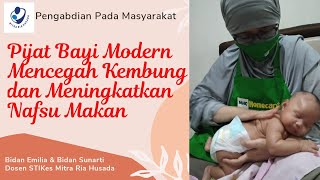 Pijat Bayi untuk Mencegah Kembung dan Meningkatkan Nafsu Makan