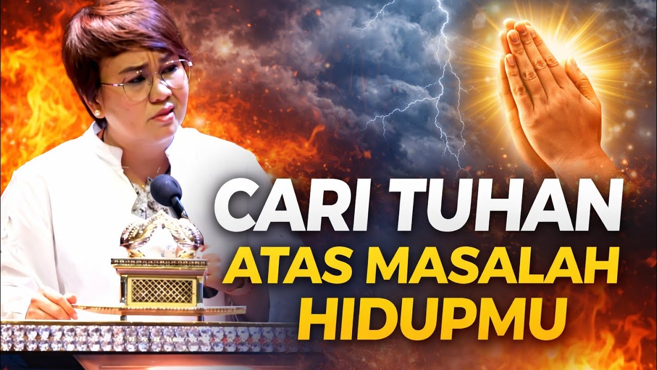 Cari Tuhan atas masalah hidupmu bukan yang lain-lain Ps Debby Basjir 
