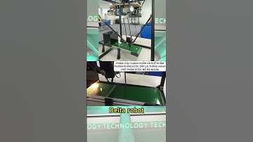 Delta robot motion control with stm32 #shorts