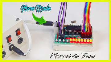 Microcontroller Trainer Making At Home Bangla Tutorial ||EST Experiments