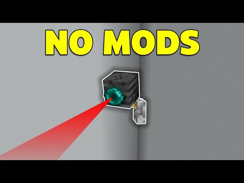 Working Security Camera in Minecraft Bedrock! (No Mods)