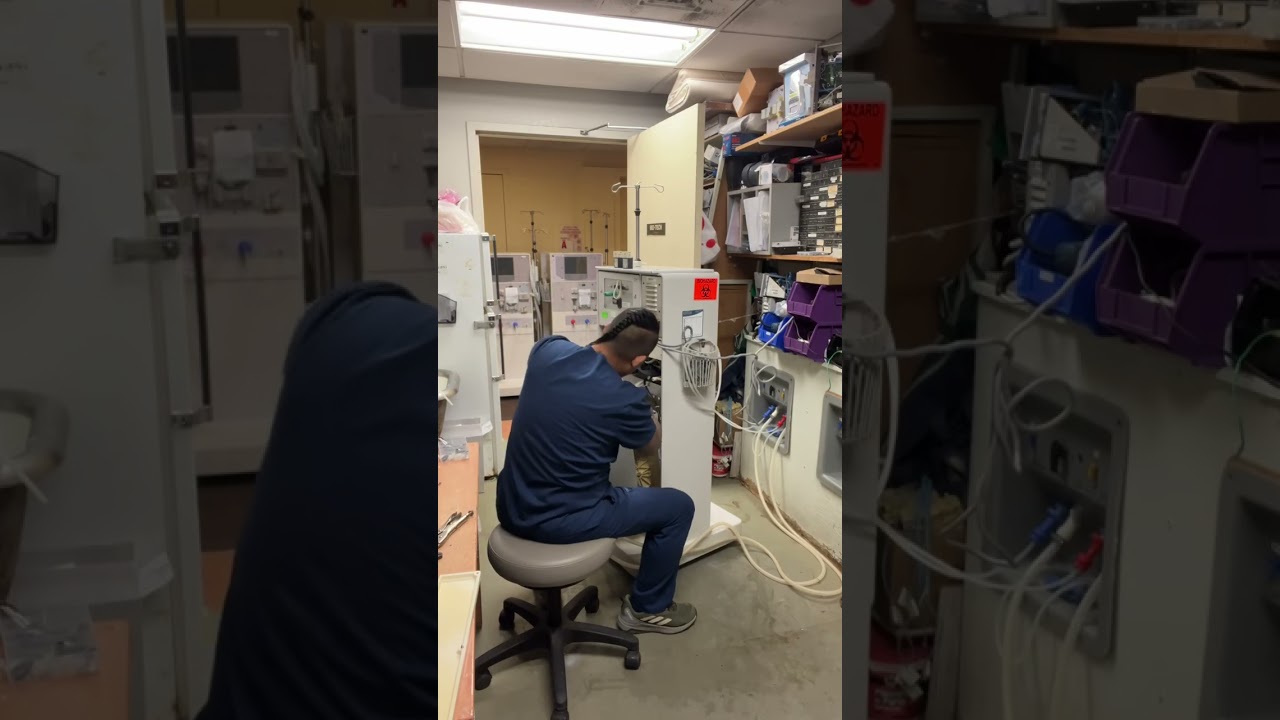 #928 two) CONDUCTIVITY LOW 12.2 PROBLEM ON DIALYSIS MACHINE…