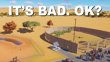 What even is this!? Roasting my own first zoo (Planet Zoo Beta)